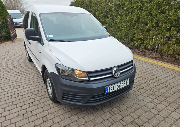 Volkswagen Caddy cena 48900 przebieg: 230000, rok produkcji 2017 z Sławno małe 497